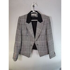 Vintage Gloria Vanderbilt  WOOL/Polyester‎ Lining JACKET   Size: 12